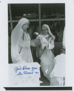 Lot #256  Mother Teresa - Image 1