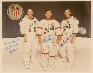 Lot #481  Apollo 16: Young and Duke - Image 1