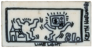 Lot #549 Keith Haring - Image 1
