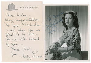 Lot #822 Hedy Lamarr - Image 1