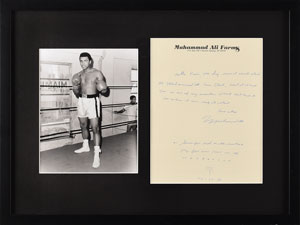 Lot #880 Muhammad Ali