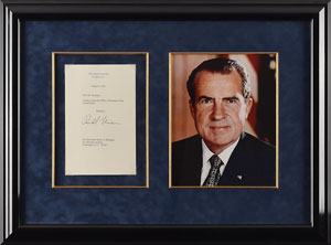 Lot #59 Richard Nixon