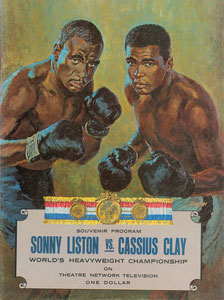 Lot #894 Muhammad Ali and Sonny Liston