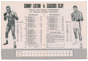 Lot #894 Muhammad Ali and Sonny Liston - Image 2