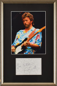 Lot #720 Eric Clapton