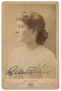Lot #823 Lillie Langtry - Image 1