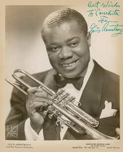 Lot #691 Louis Armstrong