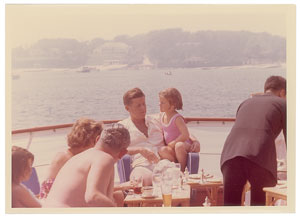 Lot #118 John F. Kennedy and Caroline Kennedy - Image 1