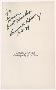 Lot #221 Cesar Chavez - Image 1