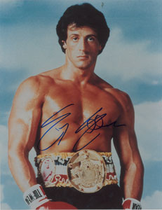 Lot #869 Sylvester Stallone - Image 1