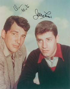 Lot #862 Dean Martin and Jerry Lewis
