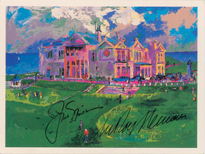 Lot #950 Jack Nicklaus and Leroy Neiman