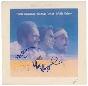 Lot #705 Willie Nelson and Merle Haggard - Image 1