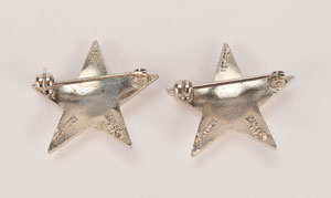 Lot #49 Dwight D. Eisenhower's Personally-Worn Pair of General Stars - Image 2