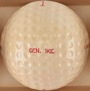 Lot #47 Dwight D. Eisenhower's Personally-Owned 'Gen. Ike' Golf Balls (3) - Image 2
