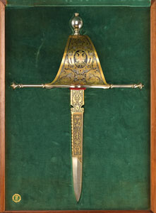 Lot #48 Dwight D. Eisenhower: Spanish Dagger Presented to Robert L. Schulz - Image 3