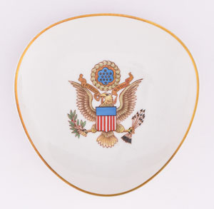 Lot #102 Dwight D. Eisenhower's Spanish Ashtray Gifted by Francisco Franco - Image 1
