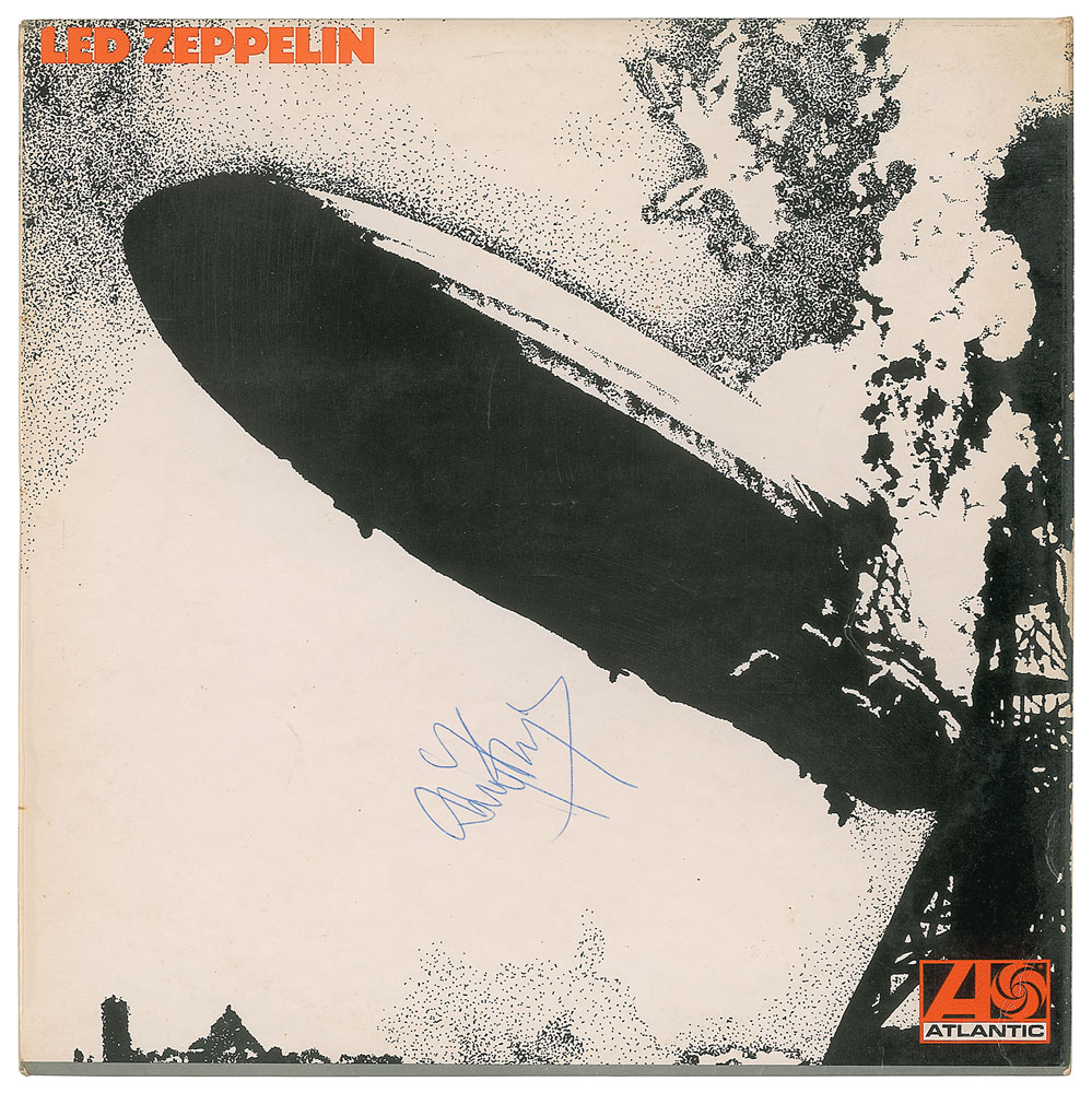 A Tribute To Led Zeppelin CD With Autographed Postcard