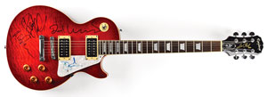 Lot #9209  Pink Floyd Signed Guitar - Image 1