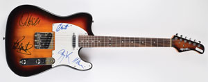 Lot #9340  Judas Priest Signed Guitar