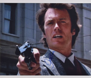 Lot #9416 Clint Eastwood Signed Photograph - Image 1