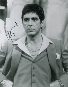 Lot #9460 Al Pacino Signed Photograph - Image 1