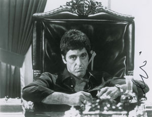 Lot #9461 Al Pacino Signed Photograph - Image 1