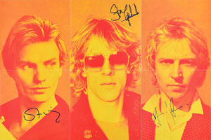 Lot #9469 The Police Signed 45 RPM Record - Image 2
