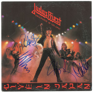 Lot #9439  Judas Priest Signed Album - Image 1