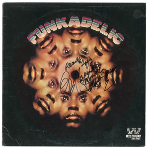 Lot #9427  Funkadelic Signed Album - Image 1