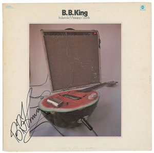 Lot #9440 B. B. King Signed Album - Image 2