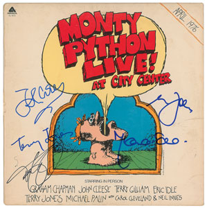 Lot #9348  Monty Python Signed Album
