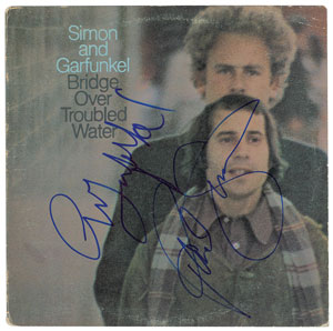 Lot #9372  Simon and Garfunkel Signed Album