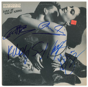 Lot #9474  Scorpions Signed Album - Image 1