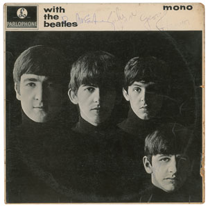 Lot #9053  Beatles Signed Album