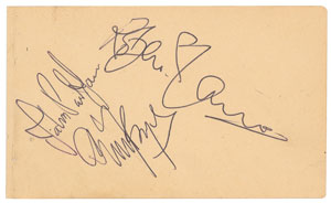 Lot #9068  Led Zeppelin Signatures - Image 2