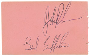 Lot #9068  Led Zeppelin Signatures - Image 4