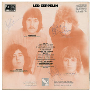 Lot #9069  Led Zeppelin Signed Album - Image 3