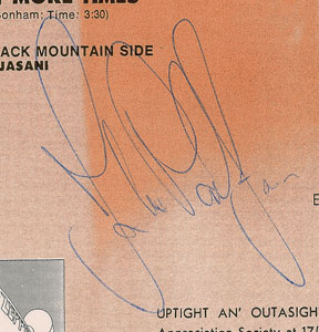Lot #9069  Led Zeppelin Signed Album - Image 5
