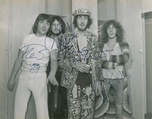 Lot #9035 The Who Signed BBC 1973 Photograph