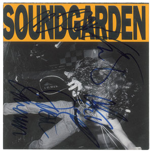 Lot #9480  Soundgarden Signed CD - Image 1