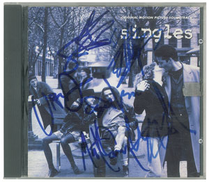 Lot #9352  Pearl Jam Signed CD