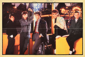 Lot #9414  Duran Duran Signed 45 RPM Record - Image 2