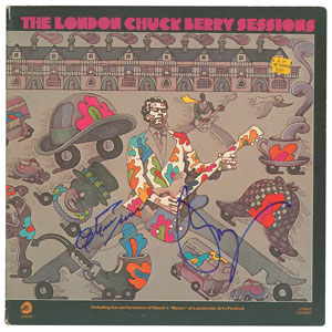 Lot #9391 Chuck Berry Signed Album