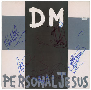 Lot #9407  Depeche Mode Signed Album - Image 1