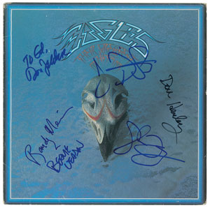 Lot #9326 The Eagles Signed Album