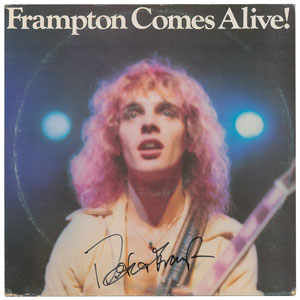 Lot #9423 Peter Frampton Signed Album