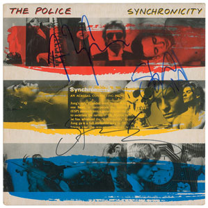 Lot #9358 The Police Signed Album