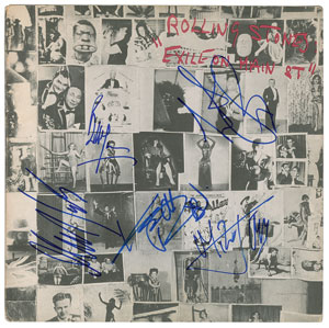 Lot #9360  Rolling Stones Signed Album