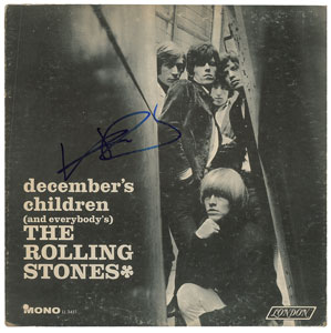Lot #9364  Rolling Stones: Keith Richards Signed Album - Image 1